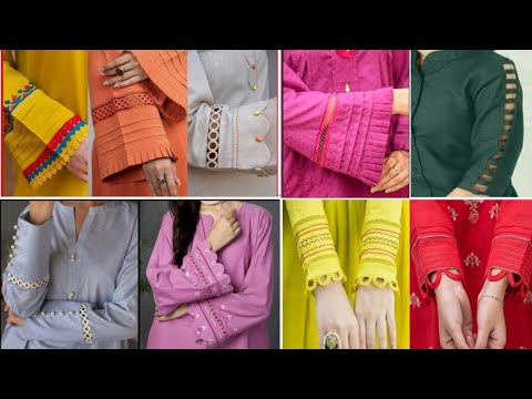 bell sleeve design | suit ki baju ka design stylish kurti sleeve design | sleeve design