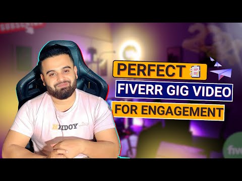 How to Create a Perfect Fiverr Gig Video | Fiverr Success Course in 2024 | Part 08