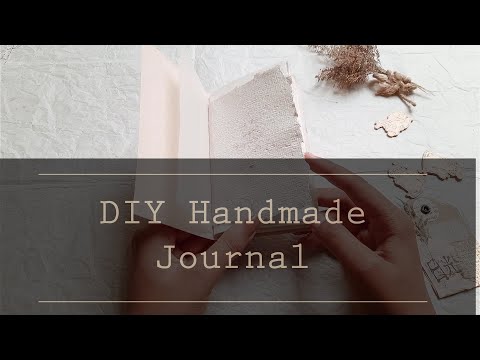 Easy DIY Journal tutorial (NO SPECIAL TOOL REQUIRED) !