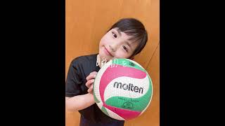 【バレーボール】りっちゃんのモチベーション動画🏐【9歳】