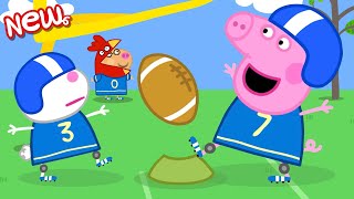 Peppa Pig Tales 🏈 The Big Game 🏈 Peppa Learns American Football 🐷 Peppa Pig Episodes