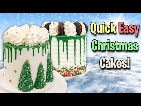 Easy Christmas Cakes EVEN Beginners Can Master!