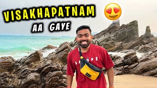 Visakhapatnam Aa Gaye 😍🌴 | Vizag City Beach