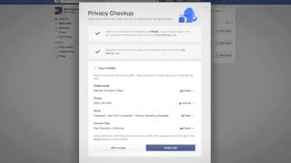 Facebook Privacy Checkup, nuovo strumento per controllo privacy