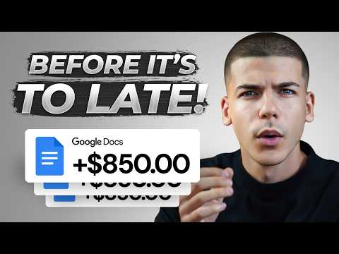 How to Earn $145/Hour with GOOGLE Docs For FREE (Make Money Online 2025)