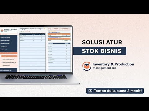 Solusi Atur Stok bisnis | catet gak pake ribet, analisa lengkap