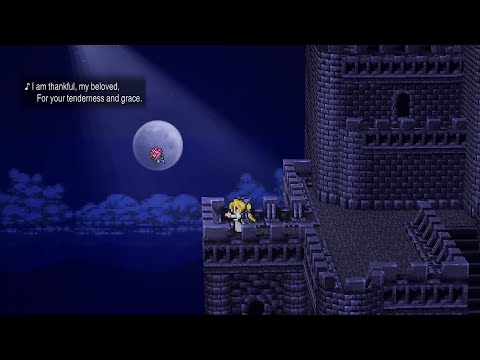 Final Fantasy VI Pixel Remaster trailer Aria Di Mezzo Carattere Hatsune Miku