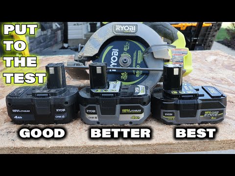 I tested the new Ryobi Edge battery and this is what happened #tyobi #powertools