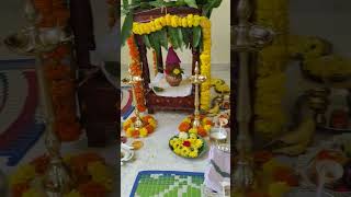 Gruhapravesham Satyanarayana Vratam Decoration