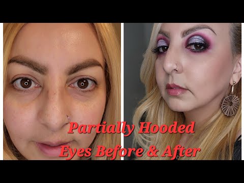 Partially Hooded/Mature Eyes Makeup Tutorial.