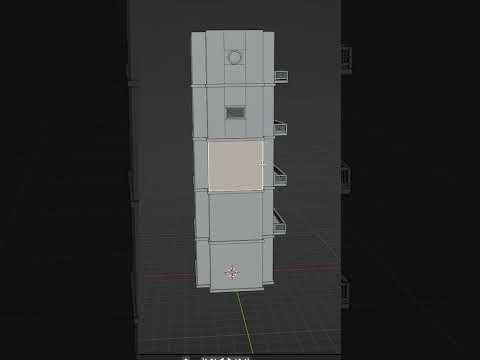 Making a Building With Blender