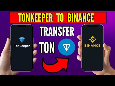 How to Transfer CRYPTO from TON KEEPER to BINANCE | BYBIT | OKX