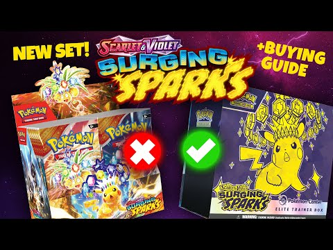 HUGE News! Surging Sparks Pokemon Set Revealed 2024