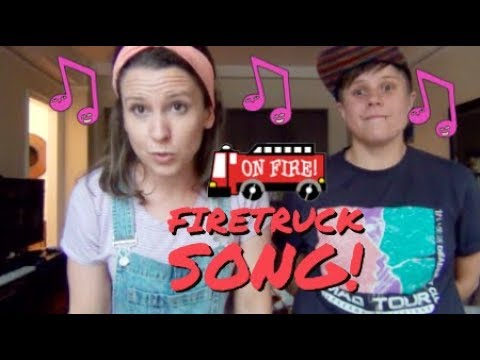 Fire Truck Song for kids - Hurry, Hurry Drive the Firetruck