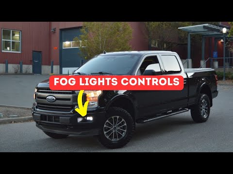 Ford F150 2015-2020: How to turn on FOG lights?