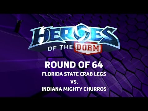 Heroes of the Dorm 2016 - Round of 64 Match 3 - Florida State vs Indiana