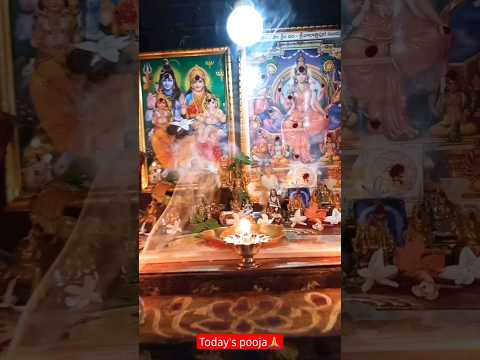 Today's pooja #youtubeshorts #shorts #viral #devotional #machirajukirankumar #shortvideos#ammavaru