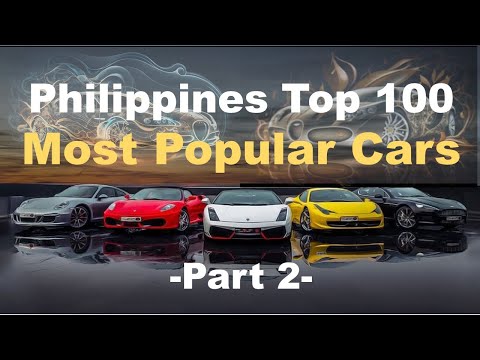 Title: "Discover the Philippines' Top 100 Most Popular Cars!" Part 2