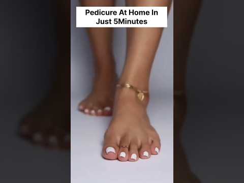 Easy Pedicure just In 5minute | Fair Feet Permanently At Home,Effective Suntan Removal Pack #shorts