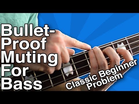 Muting Strings On Bass: A Bulletproof Method