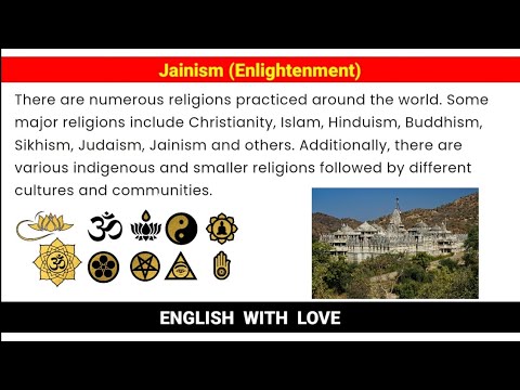 learn english through story (subtitles)- Jainism explained | listening practice for english learners