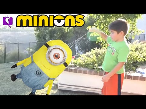 Minion Kits with the HobbyKids on HobbyFamilyTV