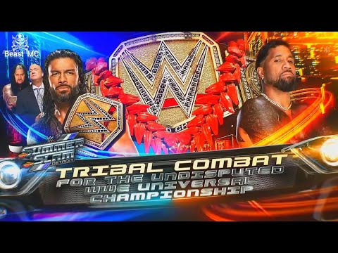 WWE SummerSlam 2023 Official And Full Match Card HD