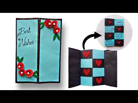 New Year Secret Message Card Making Idea| Greeting Card Making Idea| Easy Paper Craft