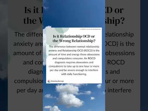 Is it Relationship OCD or Just the Wrong Relationship?