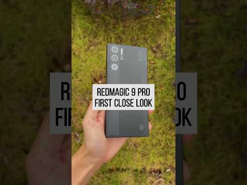 Nubia RedMagic 9 Pro First Close Look #redmagic #redmagic9pro #shorts