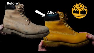 STOP Cleaning Your Suede/Nubuck Boots the WRONG Way! How to Clean & Condition Timberlands Boots