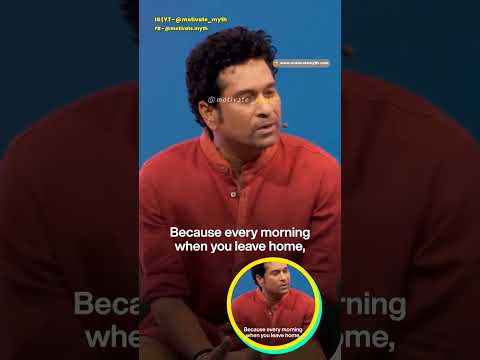 Give Your Best Version Yourself 🔥 | By Sachin Tendulkar | #motivation #shorts