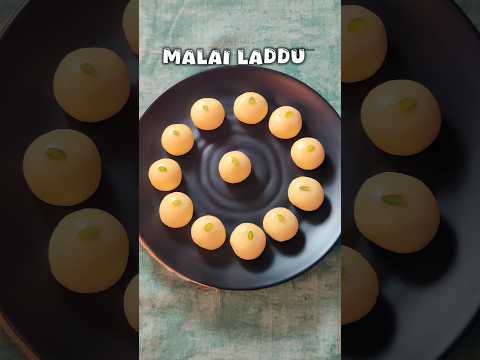 Malai Laddu Recipe | Very Soft Melt in Mouth Sweet in just 30 minutes | #shorts #laddu #sweets