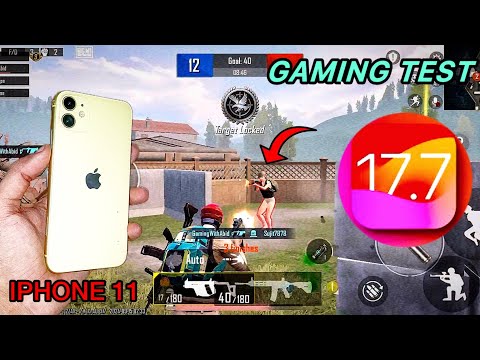 Ios 17.7 update gaming test ( BGMI )