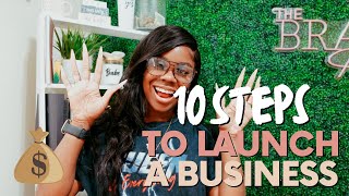 10 STEPS TO STARTING A BUSINESS | HOW TO START A BUSINESS IN 2024 | HOW TO LAUNCH A BOUTIQUE