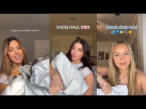 Summer shopping haul - TikTok compilation 🛍️😋