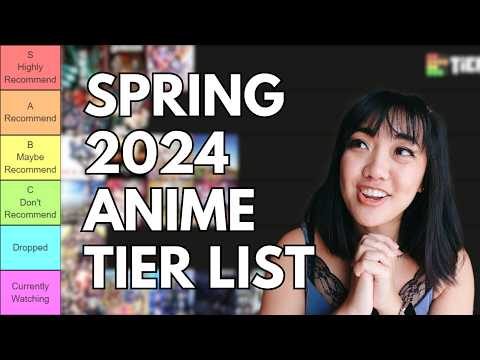 SPRING 2024 ANIME the BEST & the WORST | Full Review & Ranked Tier List!