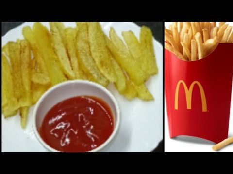 How to make MC DONALDS like French Fries at Home l क्रिस्पी फ्रेंच फ्राइज अब घर पर ही आसानी से बनाएं