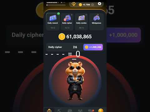 daily cipher hamster Kombat daily #airdropcrypto #crypto #hamsterkombat #bitcoin #telegram #blum #ad