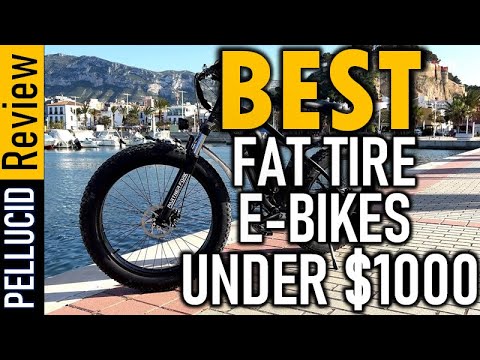 ✅ Top 5 Best Fat Tire Electric Bikes Under $1000 In 2024