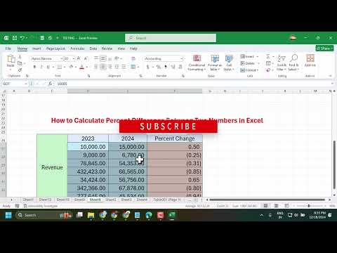 Use the Comma Style Button in Excel