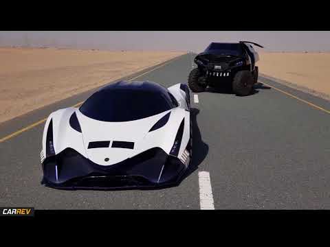 Devel Sixty Diesel Monster Smokes Flying Spur In Drag Race