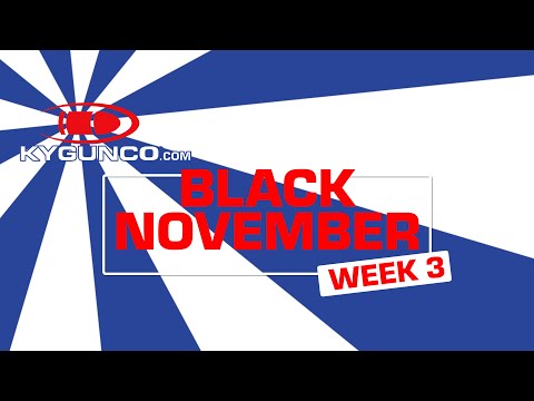 Black November Week 3 of Deals at KYGUNCO