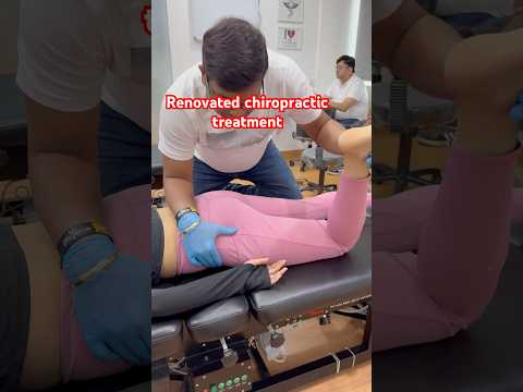 Renovated chiropractic treatment. #drrajneeshkant #worldfamouschiropractor