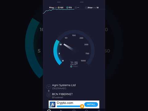 Agni broadband internet connection speed test