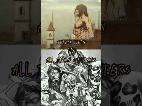 Attack Titan vs All Titan shifters|1v1| AOT [who is the strongest]