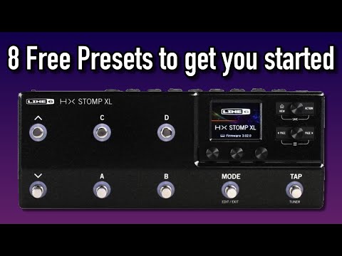 Setting up the HX Stomp XL for Preset Mode