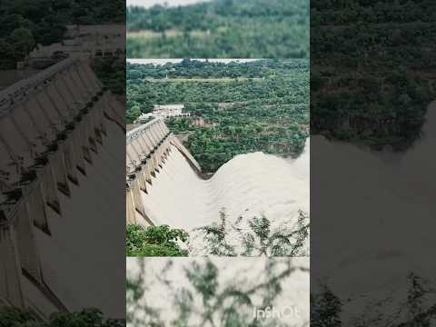 Srisailam dam @SurekhaRecipes #krishnariver #shorts #yt