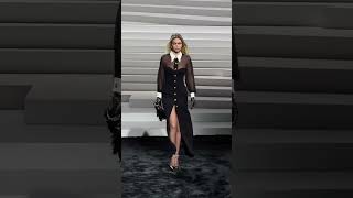 Gigi Hadid Versace FW24 🖤🖤🖤 #gigihadid #versace