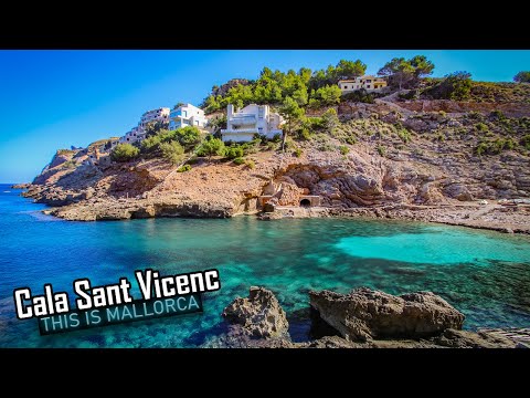 This is Cala Sant Vicenc [Mallorca]